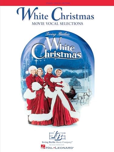 White Christmas Sheet Music Review – Irving Berlin Piano Vocal Guitar 1954 Film