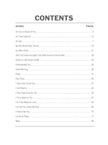 Jazz Standards - Piano/Vocal/Guitar Songbook | 40 Classic Jazz Favorites for Students Teachers and Adult Learners | Sheet Music Collection for ... Jazz Music (40 Sheet Music Bestsellers)