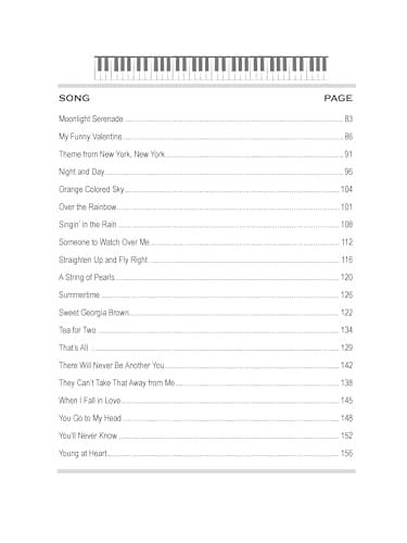 Jazz Standards - Piano/Vocal/Guitar Songbook | 40 Classic Jazz Favorites for Students Teachers and Adult Learners | Sheet Music Collection for ... Jazz Music (40 Sheet Music Bestsellers)