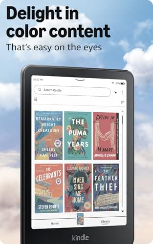 Amazon Kindle Colorsoft Signature Edition 32GB (newest model) – With color display, auto-adjusting front light, wireless charging, and long battery life - Metallic Black