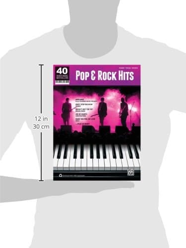Pop & Rock Hits: 40 Sheet Music Bestsellers Series