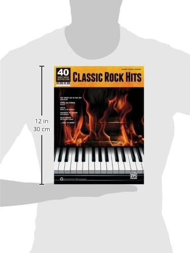 Classic Rock Hits: 40 Sheet Music Bestsellers Series