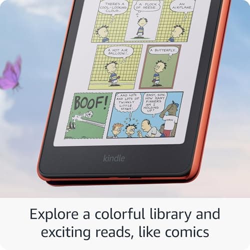Amazon Kindle Colorsoft Kids 16GB (newest model) – First Kindle for kids in color, with cover - Fantasy River