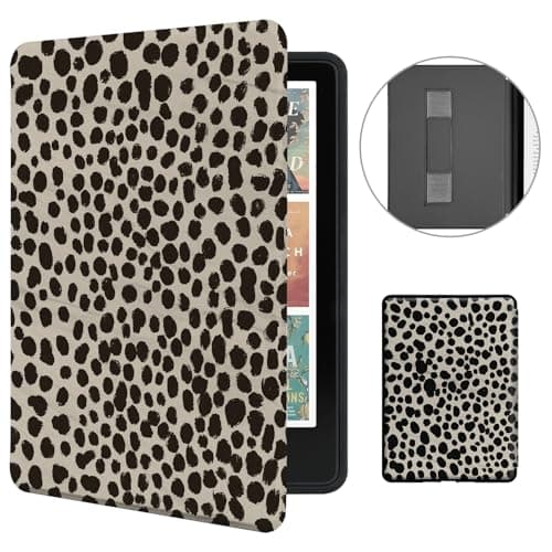 MOROCK Kindle Paperwhite Case Review – Khaki Leopard Print 2024