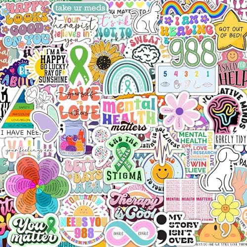 Puraesla Mental Health Matters Stickers Review – 150 Stuks Getest