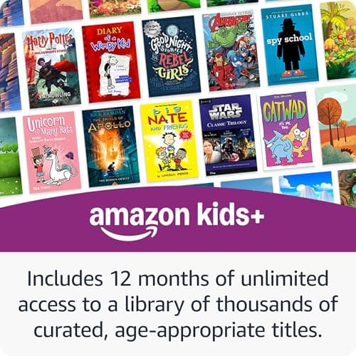 Amazon Kindle Colorsoft Kids 16GB (newest model) – First Kindle for kids in color, with cover - Fantasy River