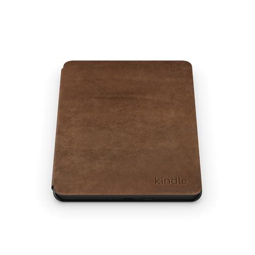 Amazon Kindle Paperwhite and Kindle Colorsoft Case, Lightweight and Foldable Protective Cover - Premium Leather
