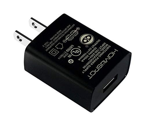 UL Certified USB Wall Charger Power Supply 5v1A (1000mA) Universal Portable Travel Power Adapter Plug Block High Speed for iPhone iPad iPad Samsung HTC LG iPod Nokia Travel Office Home Use